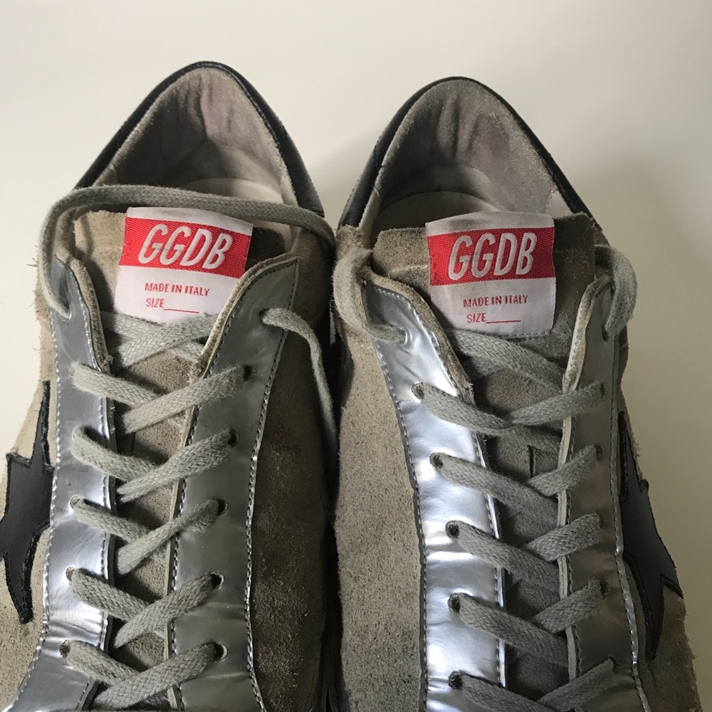 Golden Goose Men’s Super Star Sz 43 Suede Tan - Picture 4 of 8